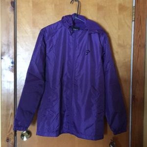 Totes: purple rain coat